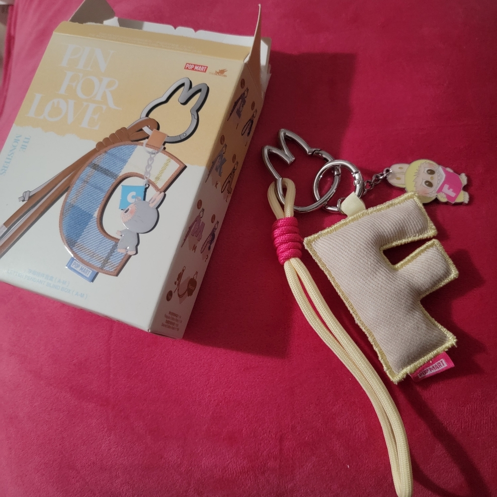 The Monsters Pin For Love Letters- F